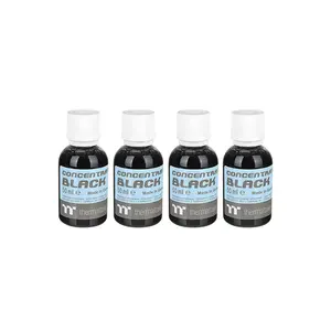 Thermaltake Premium Concentrate Coolant 4 Bottle Pack Blue Green Orange Yellow Edition, Liquid Cooling Coolant Kit, Multi-Color PC Water Cooling Solution