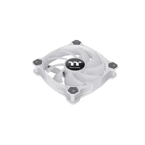 Thermaltake Pure 12 White ARGB 120mm Cooling Fan TT Premium Edition, Triple Fan Pack, Addressable RGB Lighting Effects, High-Airflow PC Cooling Solution