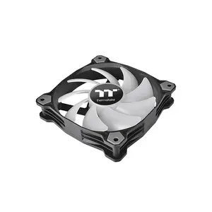 Thermaltake Pure 12 Black ARGB 120mm Cooling Fan TT Premium Edition, Triple Fan Pack, Addressable RGB Lighting Effects, High-Airflow PC Cooling Solution