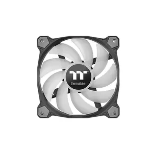Thermaltake Pure 12 Black ARGB 120mm Cooling Fan TT Premium Edition, Triple Fan Pack, Addressable RGB Lighting Effects, High-Airflow PC Cooling Solution