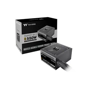 Thermaltake Smart BX3 550W Power Supply, 80 PLUS Bronze Certified Efficiency, ATX 3.1 Ready Design, Stable Power Delivery, Gaming and Productivity PSU