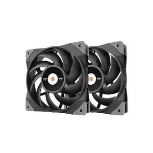 Thermaltake ToughFan 12 120mm High Static Pressure Case Fan Kit, Dual Fan Pack, Optimized Radiator Performance, Premium PC Cooling Solution