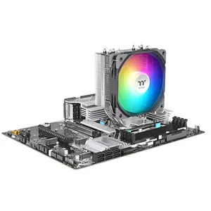 Thermaltake UX400 ARGB CPU Air Cooler Black Edition, Tower Heatsink Design, Addressable RGB Lighting Effects, High-Performance CPU Cooling Solution