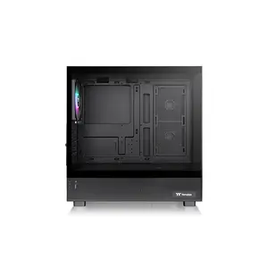 Thermaltake View 270 TG ARGB V2 Gaming Case Black Edition, Panoramic Tempered Glass Chassis, ARGB Fan Equipped Design, Premium Showcase Gaming PC Case