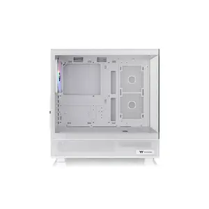 Thermaltake View 270 TG ARGB V2 Snow Gaming Case, Panoramic Tempered Glass Chassis, ARGB Fan Equipped Design, Premium Showcase Gaming PC Case