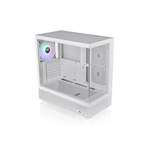 Thermaltake View 270 TG ARGB V2 Snow Gaming Case, Panoramic Tempered Glass Chassis, ARGB Fan Equipped Design, Premium Showcase Gaming PC Case