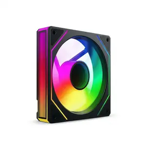 Thunder Blizzard Infinity Mirror 120mm FRGB Case Cooling Fan, Infinity Mirror RGB Lighting Design, Hydraulic Bearing Technology, High-Airflow Performance, Durable PC Cooling Fan Black Edition