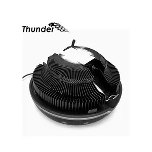 Thunder Piren TCC-117 RGB CPU Air Cooler, 90mm Rainbow LED Fan, 2200 RPM Cooling Fan, Intel & AMD CPU Cooler