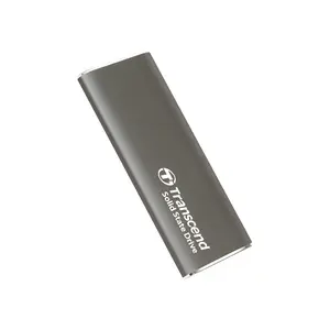 Transcend ESD265C 500GB Portable External SSD, USB 3.2 Gen 2x2 Type-C High-Speed Storage Drive, 1050MB/s Solid State External SSD