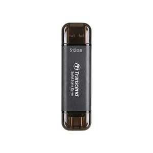 Transcend ESD310C Portable External SSD, USB 3.2 Gen 2 Type-A & Type-C Dual Connector Storage Drive, 1050MB/s High-Speed Solid State Drive