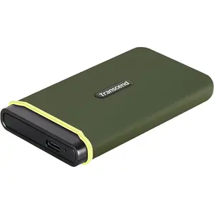 Transcend ESD380C 1TB Portable External SSD, USB 3.2 Gen 2x2 Type-C High-Speed Storage Drive, 2000MB/s Rugged Aluminum Solid State External SSD
