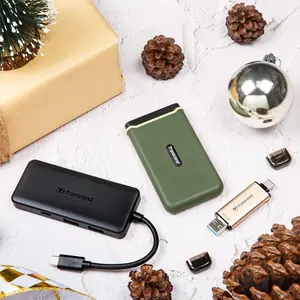 Transcend ESD380C 2TB Portable External SSD, USB 3.2 Gen 2x2 Type-C High-Speed Storage Drive, 2000MB/s Rugged Aluminum Solid State External SSD
