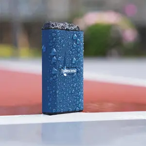Transcend ESD410C 4TB Portable External SSD, USB 3.2 Gen 2x2 Type-C High-Speed Storage Drive, 2000MB/s Rugged Solid State External SSD