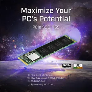 Transcend MTE115S 1TB M.2 2280 PCIe Gen3 x4 NVMe Internal SSD, High-Speed NVMe Solid State Drive for Desktop and Laptop Systems