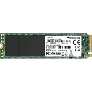 Transcend MTE115S 250GB M.2 2280 PCIe Gen3 x4 NVMe Internal SSD, High-Speed NVMe Solid State Drive for Desktop and Laptop Systems