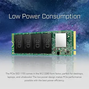 Transcend MTE115S 2TB M.2 2280 PCIe Gen3 x4 NVMe Internal SSD, High-Speed NVMe Solid State Drive for Desktop and Laptop Systems