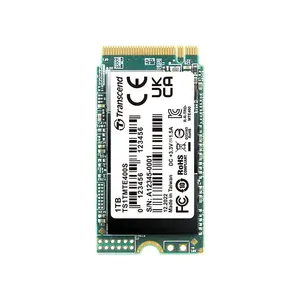 Transcend MTE400S 1TB M.2 2242 PCIe Gen3 x4 NVMe Internal SSD, Up to 2000MB/s Read Speed, Compact High-Speed Storage Drive for Ultrabooks, Mini PCs and Handheld Gaming Devices