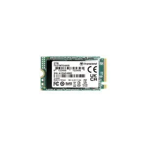 Transcend MTE400S 2TB M.2 2242 PCIe Gen3 x4 NVMe Internal SSD, Up to 2000MB/s Read Speed, Compact High-Speed Storage Drive for Ultrabooks, Mini PCs and Handheld Gaming Devices