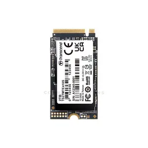Transcend MTE410S 2TB M.2 2242 PCIe Gen4 x4 NVMe Internal SSD, Up to 5000MB/s Read Speed, Compact High-Performance Storage Drive for Ultrabooks, Mini PCs and Handheld Gaming Devices