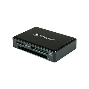 Transcend RDC8 USB Type-C Multi-Card Reader, USB 3.1 Gen 1 5Gbps Interface, SD microSD CompactFlash Card Reader, Professional Portable Memory Card Adapter
