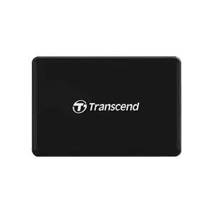 Transcend RDC8 USB Type-C Multi-Card Reader, USB 3.1 Gen 1 5Gbps Interface, SD microSD CompactFlash Card Reader, Professional Portable Memory Card Adapter