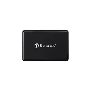 Transcend RDF9 USB 3.1 Gen 1 Multi-Card Reader, SD microSD CompactFlash Memory Card Support, 5Gbps High-Speed Transfer, Professional Photography Card Reader