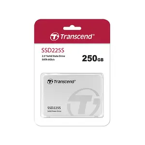 Transcend SSD225S 250GB 2.5-Inch SATA III Internal Solid State Drive, 560MB/s High-Speed SSD Storage Drive for Desktop and Laptop Systems