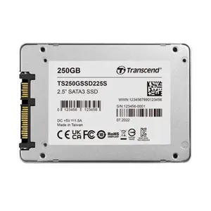 Transcend SSD225S 250GB 2.5-Inch SATA III Internal Solid State Drive, 560MB/s High-Speed SSD Storage Drive for Desktop and Laptop Systems