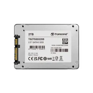 Transcend SSD225S 2TB 2.5-Inch SATA III Internal Solid State Drive, 560MB/s High-Speed SSD Storage Drive for Desktop and Laptop Systems