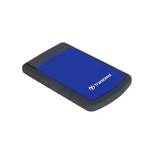 Transcend Store Jet 25H3B 2TB External Hard Drive, USB 3.1 Gen 1 High-Speed Interface, Three-Stage Anti-Shock Protection System, Rugged Portable Storage Solution, Durable Blue Edition