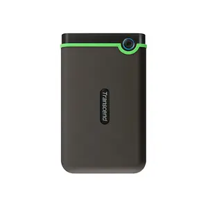 Transcend StoreJet 25M3 4TB Portable Hard Drive, USB 3.1 High-Speed Interface, Military-Grade Shock Resistant Design, Portable External Storage Drive for Backup and Data Protection