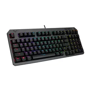 ASUS TUF Gaming K3 Gen II RA07 RGB Optical-Mechanical Gaming Keyboard, 97-Key Compact Layout, IP57 Waterproof Design, N-Key Rollover, Aura Sync RGB