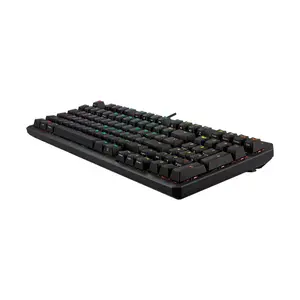 ASUS TUF Gaming K3 Gen II RA07 RGB Optical-Mechanical Gaming Keyboard, 97-Key Compact Layout, IP57 Waterproof Design, N-Key Rollover, Aura Sync RGB