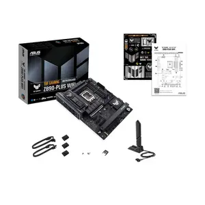 ASUS TUF GAMING Z890-PLUS WIFI ATX Motherboard, Intel Z890 Chipset, LGA1851 Socket, DDR5 Memory Support, PCIe 5.0 Graphics and Storage Support, WiFi 7 Connectivity, Military-Grade Components Gaming Motherboard