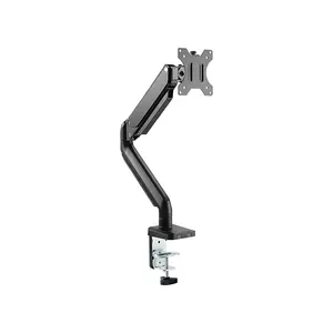 Twisted Minds Single Monitor Aluminum Slim Arm Black Edition, Adjustable Display Mount Stand, Aluminum Construction Design, Ergonomic Monitor Support Solution