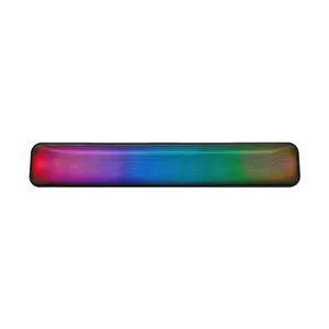 Twisted Minds TM-Q6 Wireless Gaming Soundbar Black Edition, Bluetooth Wireless Connectivity, RGB Audio Lighting Effects, Immersive Gaming and Entertainment Speaker System