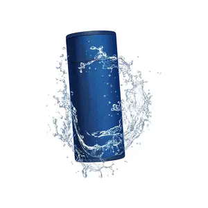 Logitech Ultimate Ears BOOM 3 Wireless Bluetooth Speaker Blue Edition, Waterproof Portable Audio System, 360-Degree Sound Performance, Rugged Outdoor Wireless Speaker