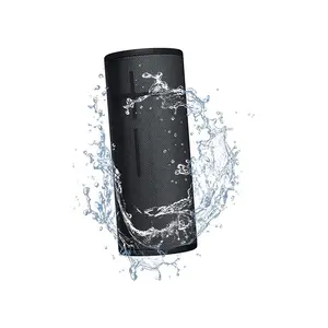 Logitech Ultimate Ears BOOM 3 Wireless Bluetooth Speaker Black Edition, Waterproof Portable Audio System, 360-Degree Sound Performance, Rugged Outdoor Wireless Speaker
