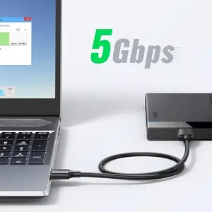 UGREEN 10841 USB 3.0 Type-A to Micro USB 3.0 Cable 1m, 5Gbps High-Speed Data Transfer, USB-A Male to Micro-B Connector, External Hard Drive Data and Charging Cable Black