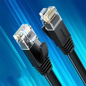 UGREEN 20162 Cat6 Ethernet Cable 5m, 1Gbps High-Speed Network Performance, UTP 8-Core Construction, RJ45 Connectors, Stable Gigabit LAN Internet Cable for Home and Office Networking Black