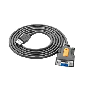 UGREEN 20201 USB 2.0 to DB9 RS-232 Adapter Cable 1.5m, Serial Converter with Female DB9 Port, Legacy Serial Device Communication Cable Black