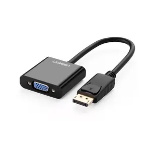 UGREEN 20415 DisplayPort Male to VGA Female Converter 1080P@60Hz, DP to VGA Adapter, Full HD Display Converter