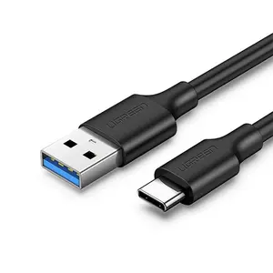 UGREEN 20881 USB-C to USB-A 3.0 Cable 0.5m, 3A Fast Charging Support, 5Gbps High-Speed Data Transfer, USB Type-C to USB Type-A Connector, Charging and Sync Cable Black