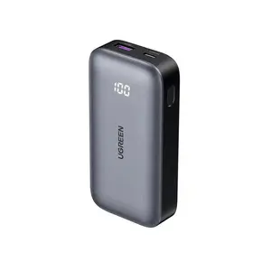 UGREEN 25185 10000mAh 30W PD Fast Charging Power Bank, Portable Power Bank, Dual-Port Charging, 30W Rapid Recharge, MultiProtect Safety System
