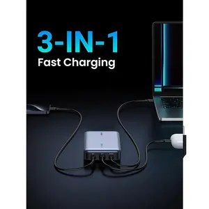 UGREEN 25188 20000mAh 100W PD Fast Charging Power Bank, Portable Power Bank, Triple-Port Charging, 65W Rapid Recharge, MultiProtect Safety System