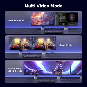 UGREEN 25906 DisplayPort 1.4 Cable 3m, 8K@60Hz and 4K@240Hz Ultra High Refresh Rate Support, HDR Display Technology, DisplayPort Male to Male High-Performance Audio Video Cable Black