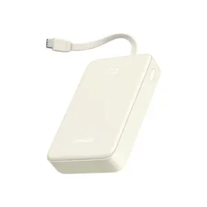 UGREEN 35340 20000mAh Power Bank with Built-In USB-C Cable, Two-Way Fast Charging, High-Capacity Portable Charger, Smart Temperature Control, Advanced Safety Protection
