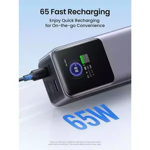 UGREEN 35525B 25000mAh 200W PD 3.1 Fast Charging Power Bank, Dual 100W USB-C Output, Premium TFT Display, Airline-Approved High-Capacity Portable Power Bank