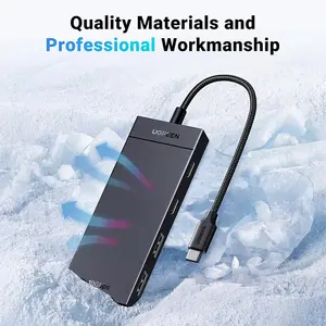 UGREEN 35583 USB-C to 2xUSB-A + 2xUSB-C Hub 10Gbps 4-in-1, Multiport USB Expansion Hub, High-Speed Data Adapter