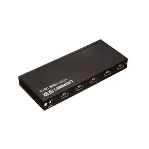 UGREEN 40202EU HDMI Splitter 1 In 4 Out EU, 4-Port HDMI Distribution Amplifier, Simultaneous Multi-Display Output, High-Definition Audio Video Signal Distribution Adapter